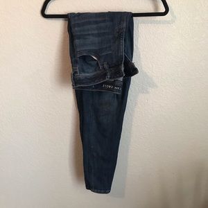 American eagle size 10 dark wash skinny jeans